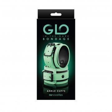 Glo Bondage - Ankle Cuff - Green - My Sex Toy Hub