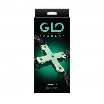 Glo Bondage - Hog Tie - Green - My Sex Toy Hub