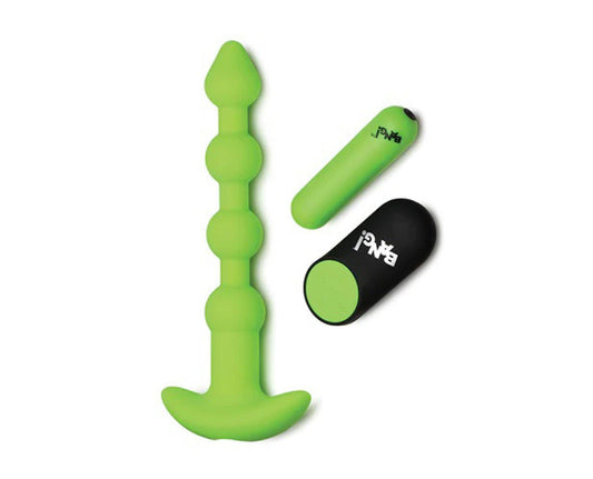 Glow in the Dark Anal Beads - Green - My Sex Toy Hub