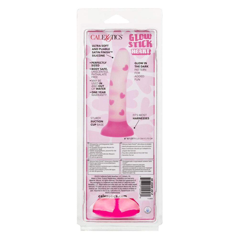 Glow Stick Heart - Pink - My Sex Toy Hub