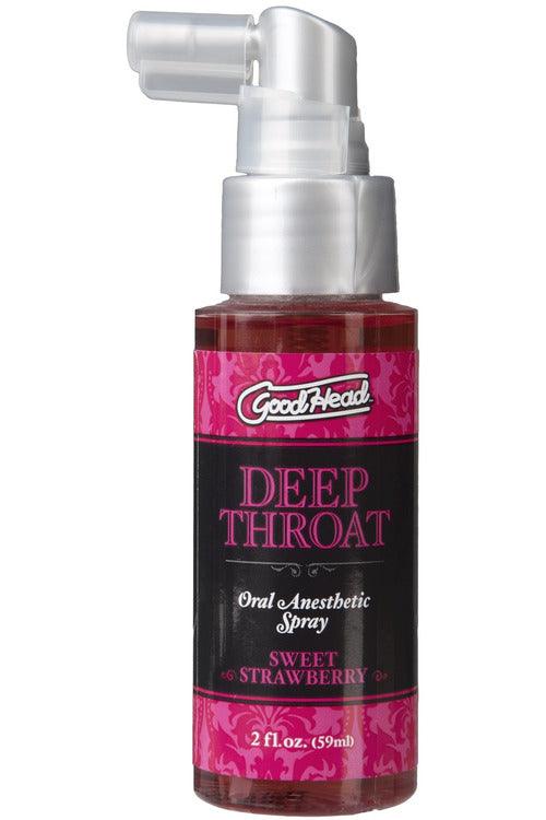 Good Head Deep Throat Spray - Sweet Strawberry - My Sex Toy Hub