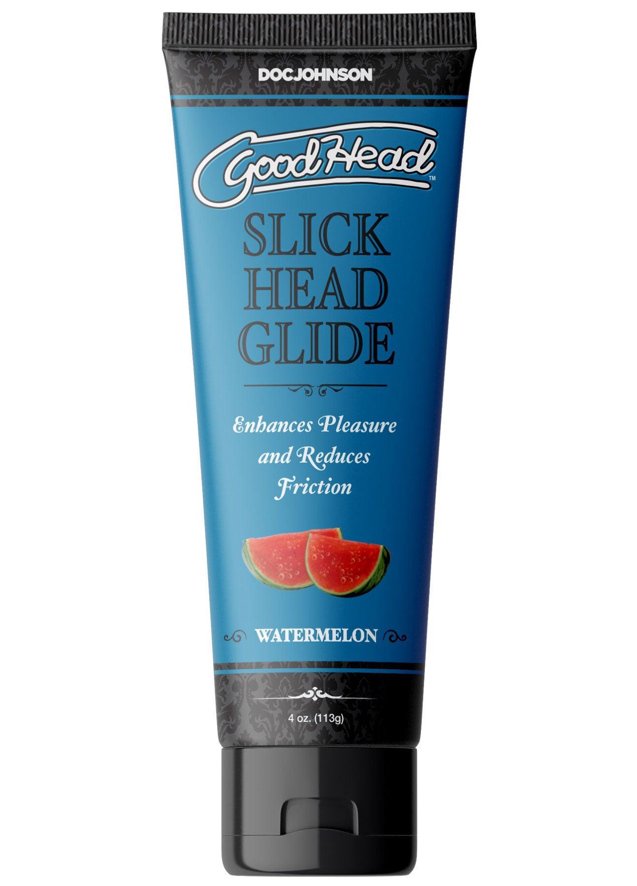 Goodhead - Slick Head Glide - Watermelon - 4 Oz. - My Sex Toy Hub