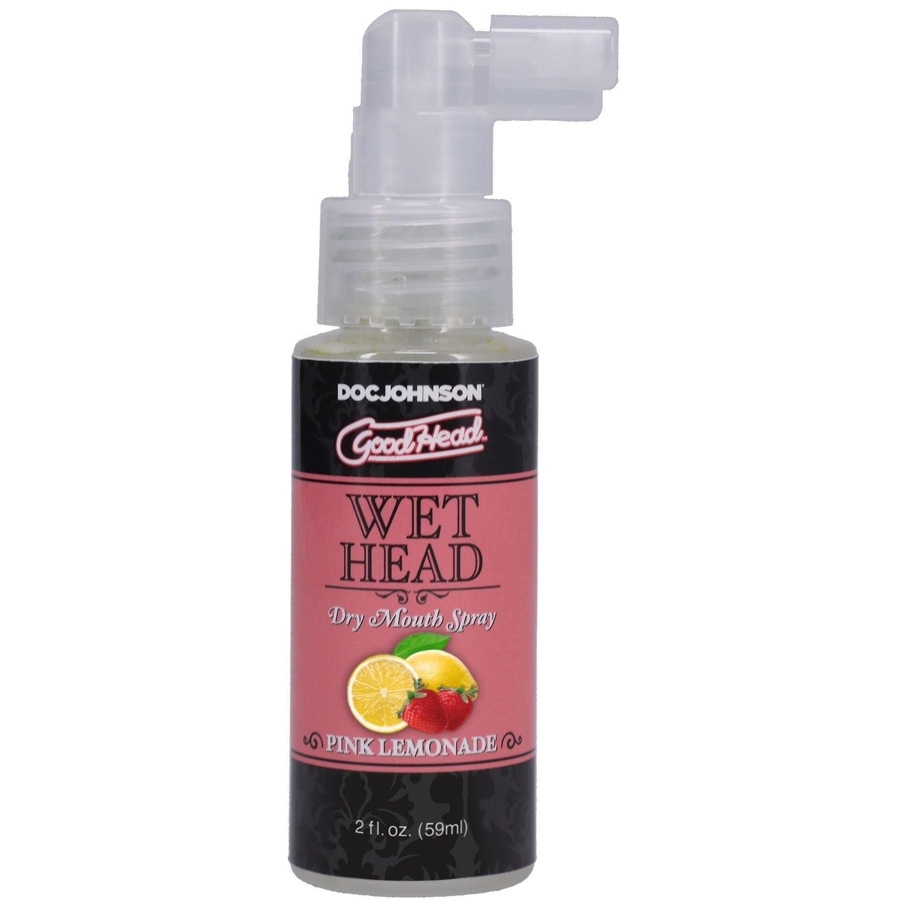 Goodhead - Wet Head - Dry Mouth Spray - Pink Lemonade - 2 Fl. Oz. (59ml) - My Sex Toy Hub