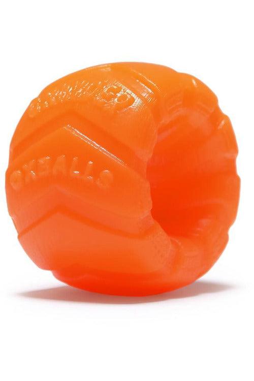 Grinder-2 - Ballstretcher - Large - Orange - My Sex Toy Hub