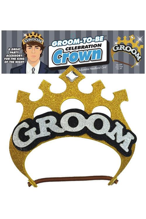 Groom-to-Be Celebration Crown - My Sex Toy Hub