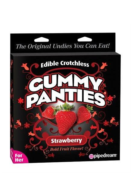 Gummy Panties - for Her - Strawberry - My Sex Toy Hub