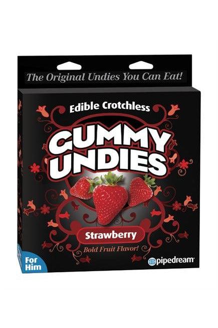 Gummy Undies - for Him - Strawberry - My Sex Toy Hub