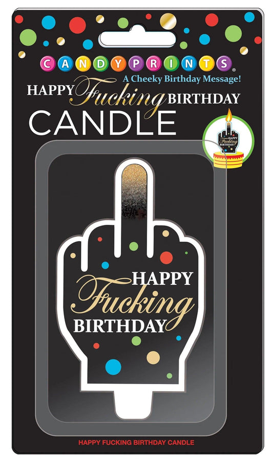 Happy Fucking Birthday Candle - My Sex Toy Hub