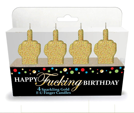 Happy Fucking Birthday Candle Set - My Sex Toy Hub