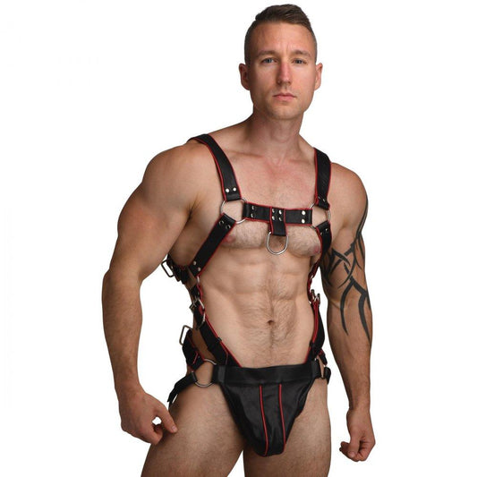 Heathen's Male Body Harness - Large/X-Large - My Sex Toy Hub