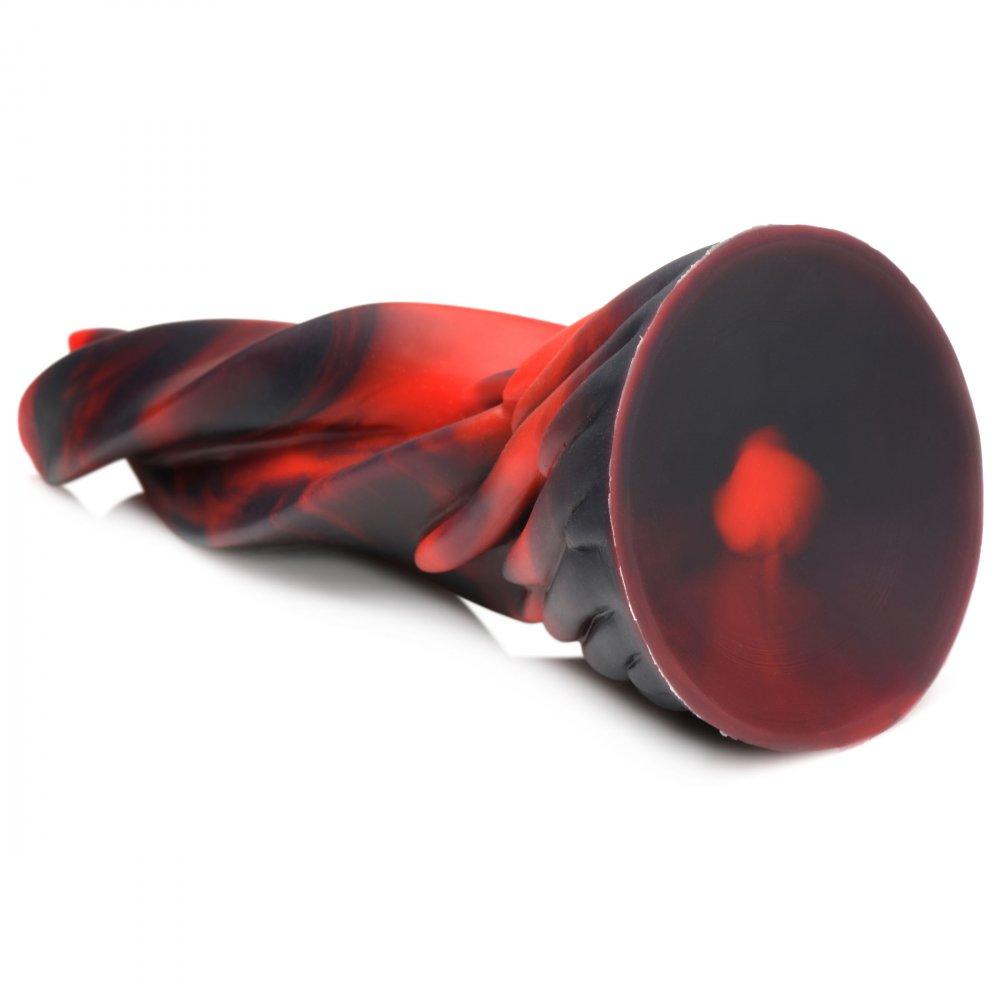 Hell's Kiss Twisted Tongues Silicone Demon Dildo - My Sex Toy Hub