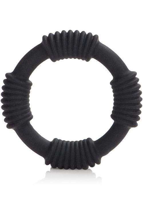 Hercules Silicone Ring - Black - My Sex Toy Hub