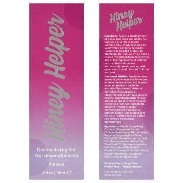 Hiney Helper - 0.5 Fl. Oz./ 15ml - My Sex Toy Hub