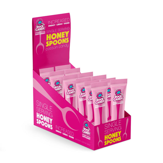 Honey Spoon - Female Sexual Supplement - Cotton Candy 24 Ct Display - My Sex Toy Hub