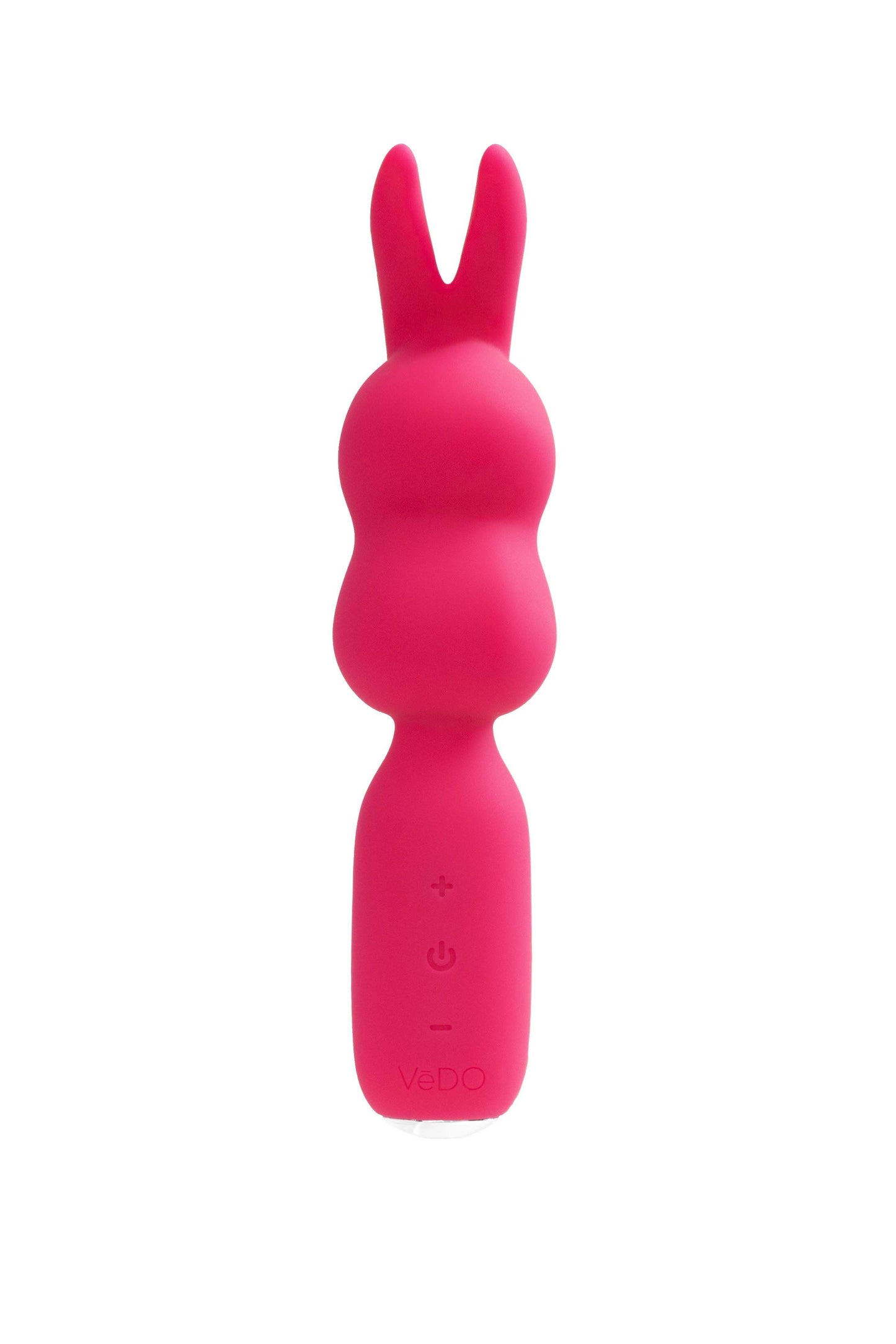 Hopper Bunny Rechargeable Mini Wand - Pretty in Pink - My Sex Toy Hub