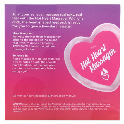 Hot Heart Warmer Massager - My Sex Toy Hub