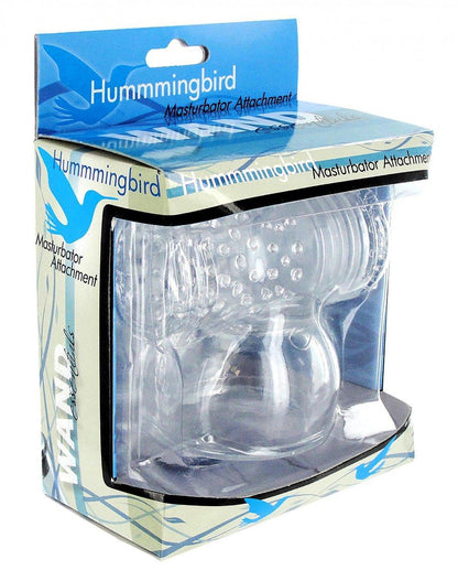Hummmingbird Masturbator Attachment - Clear - My Sex Toy Hub