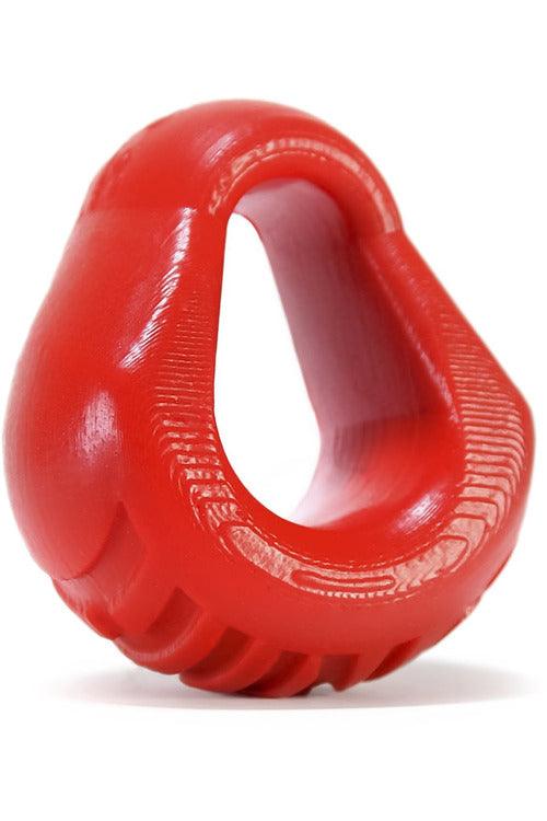 Hung Padded Cockring Oxballs - Red - My Sex Toy Hub