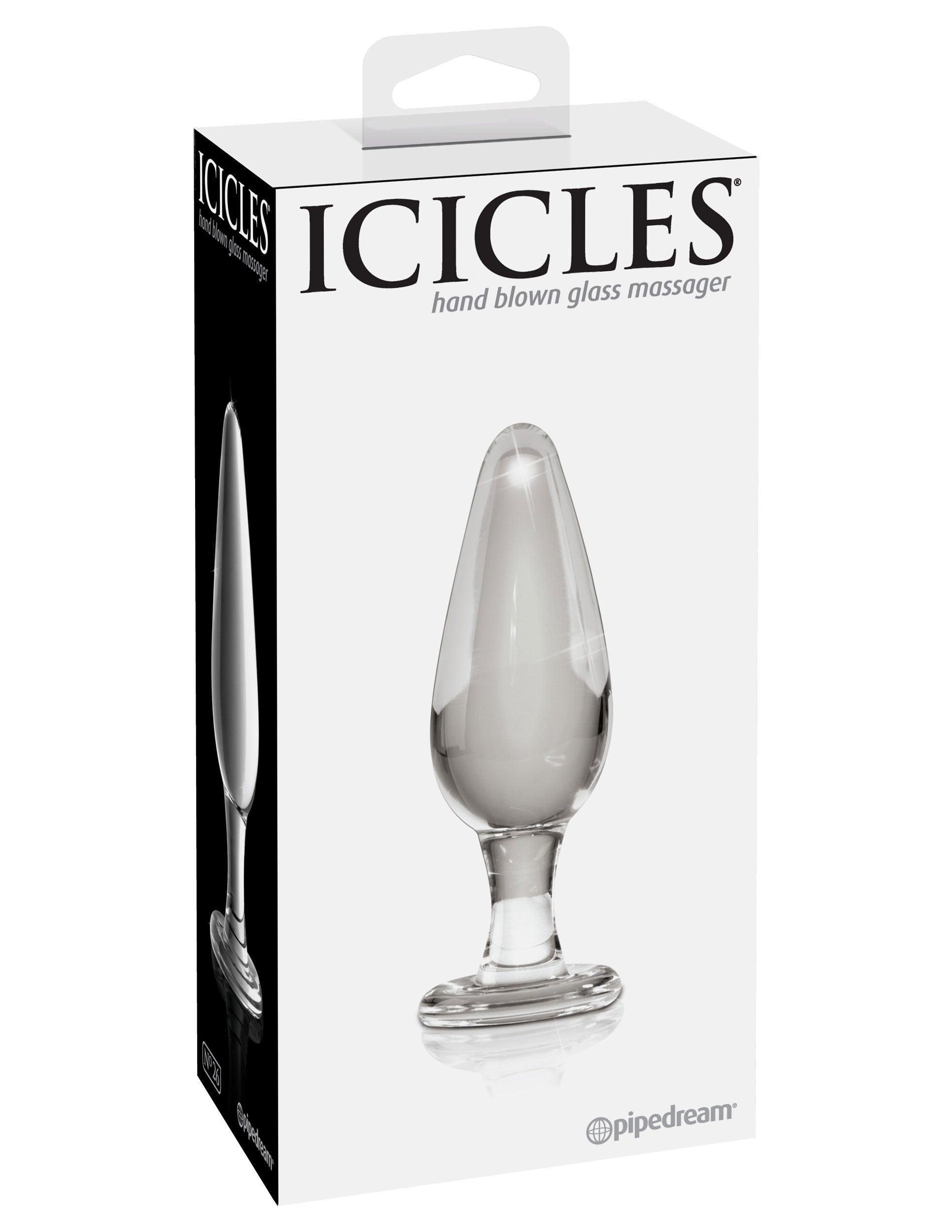 Icicles No. 26 - Clear - My Sex Toy Hub