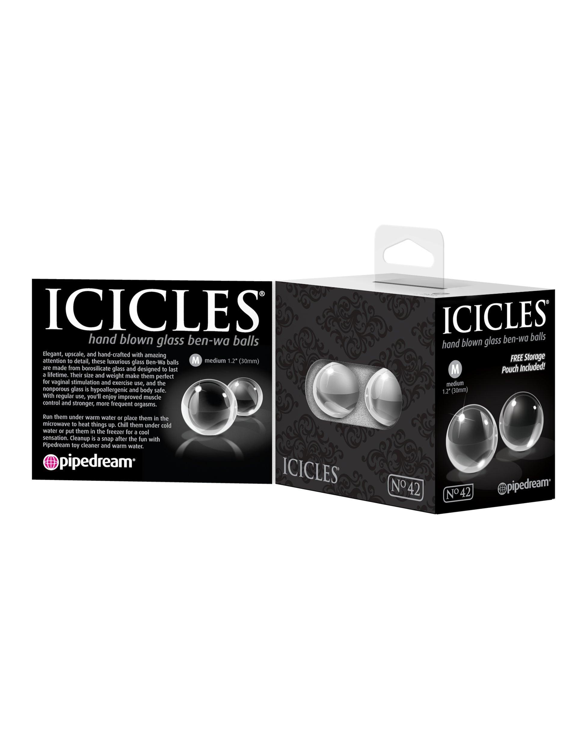 Icicles No. 42 - Clear - My Sex Toy Hub