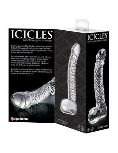 Icicles No. 61 - Clear - My Sex Toy Hub