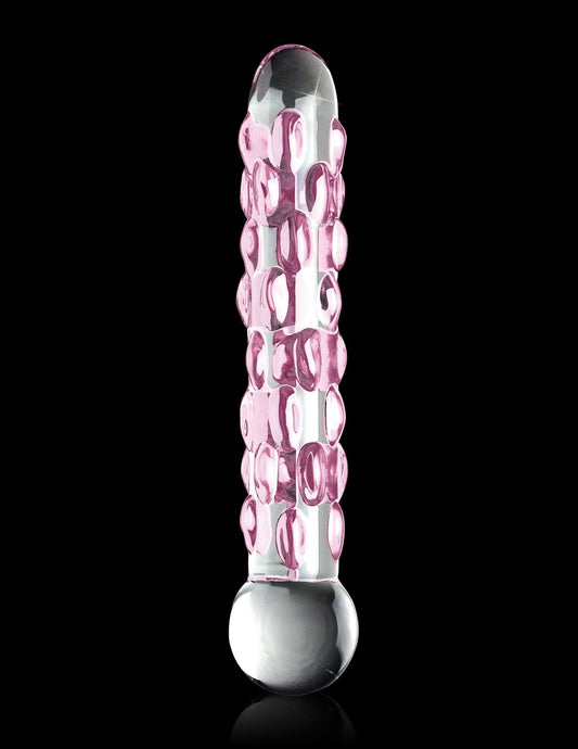Icicles No. 7 - Clear / Pink - My Sex Toy Hub