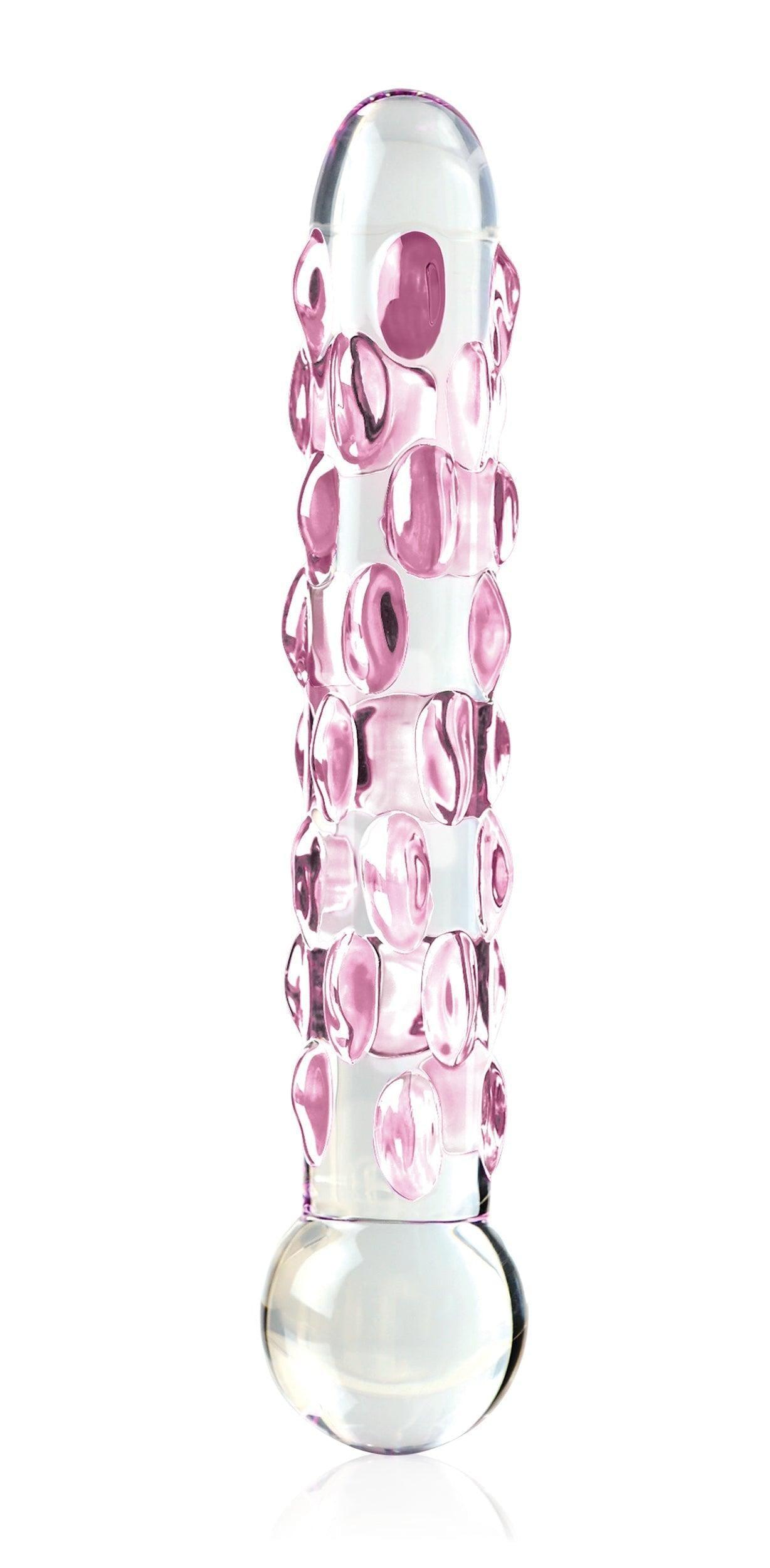 Icicles No. 7 - Clear / Pink - My Sex Toy Hub