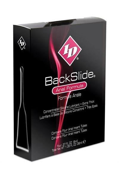ID Backslide Silicone Lubricant 8ml Long Tube - 4pack - My Sex Toy Hub