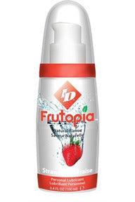 ID Frutopia Natural Flavor - Strawberry 3.4 Oz - My Sex Toy Hub