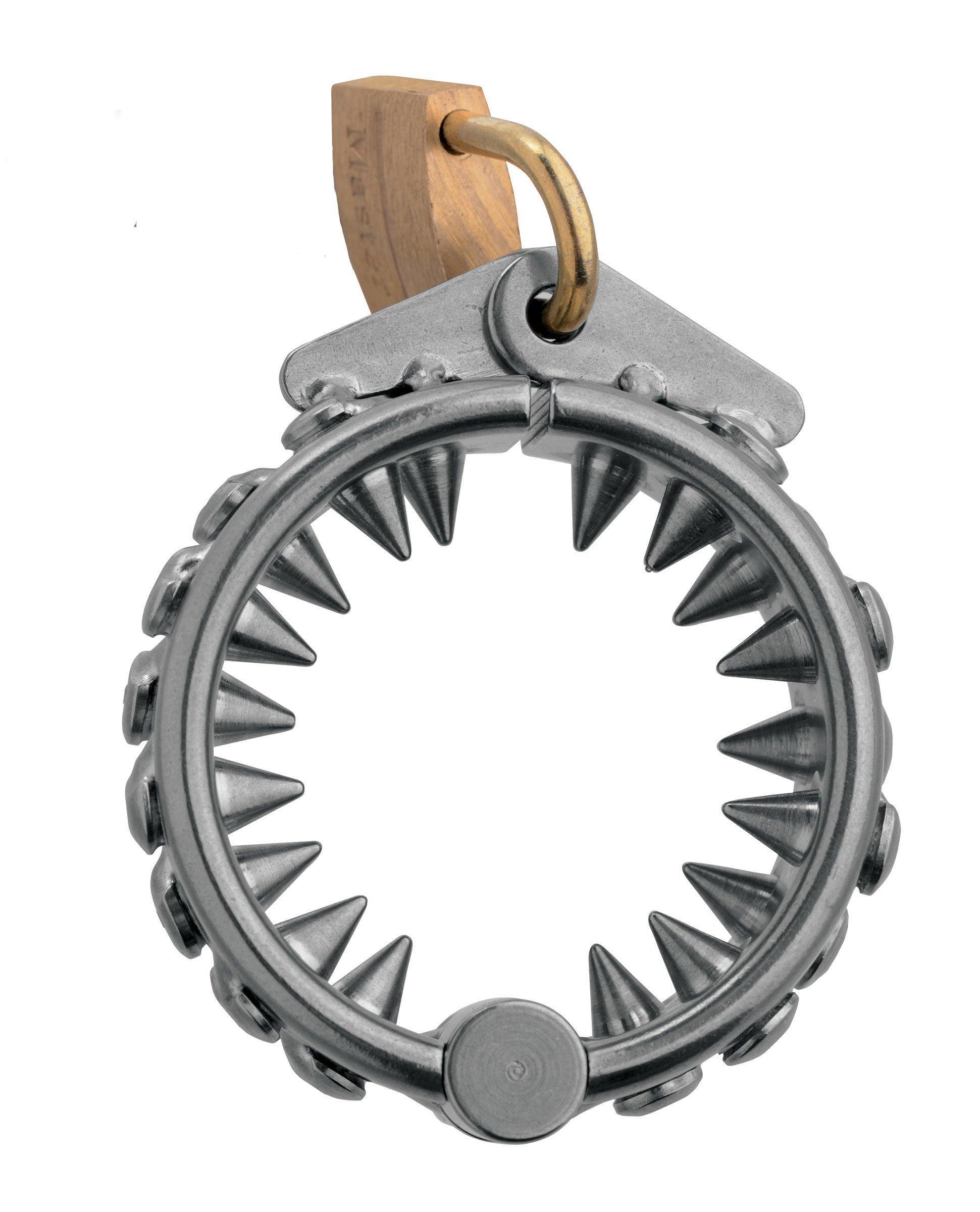 Impaler Locking Cbt Ring With Spikes - My Sex Toy Hub