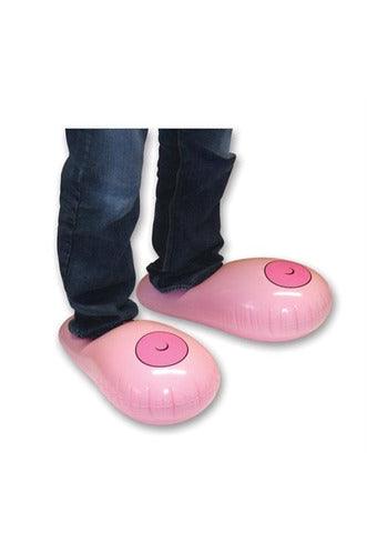 Inflatable Boobie Slippers - My Sex Toy Hub