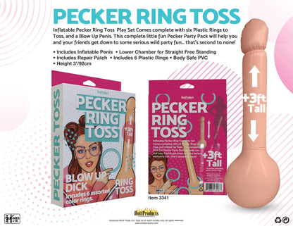 Inflatable Pecker Ring Toss - My Sex Toy Hub