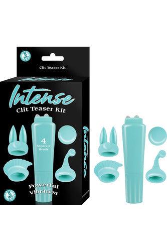 Intense Clit Teaser Kit - Aqua - My Sex Toy Hub