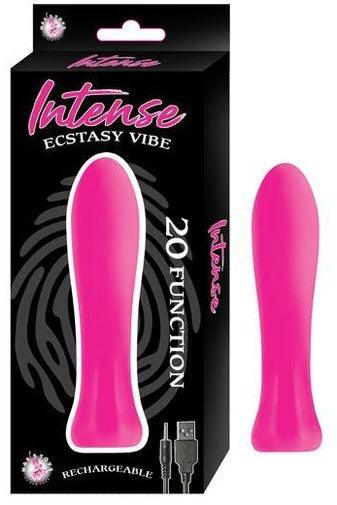 Intense Ecstasy Vibe - Pink - My Sex Toy Hub