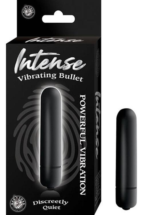 Intense Vibrating Bullet - Black - My Sex Toy Hub