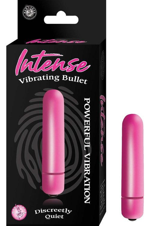 Intense Vibrating Bullet - Pink - My Sex Toy Hub