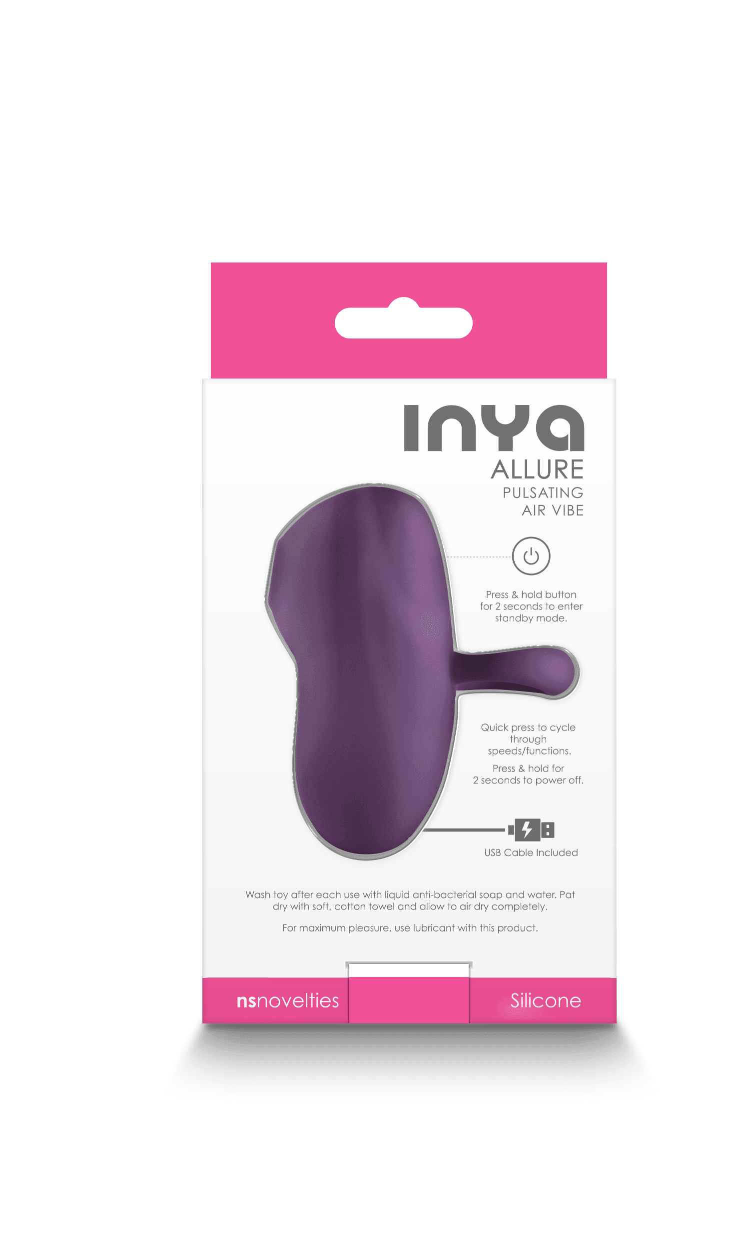 Inya - Allure - Dark Purple - My Sex Toy Hub