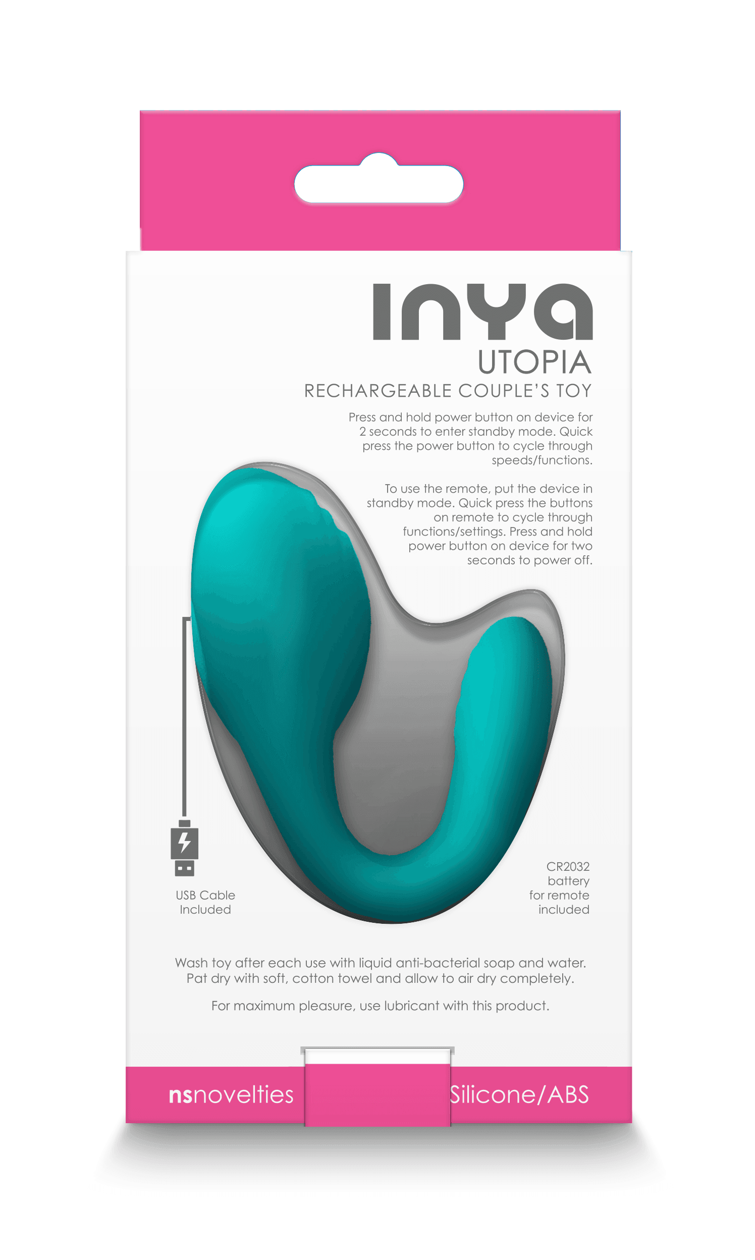 Inya - Utopia - Teal - My Sex Toy Hub