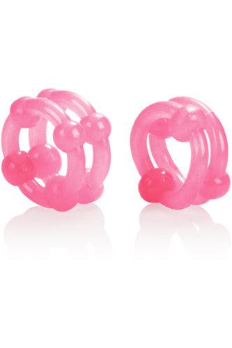 Island Rings - Double Stacker - Pink - My Sex Toy Hub