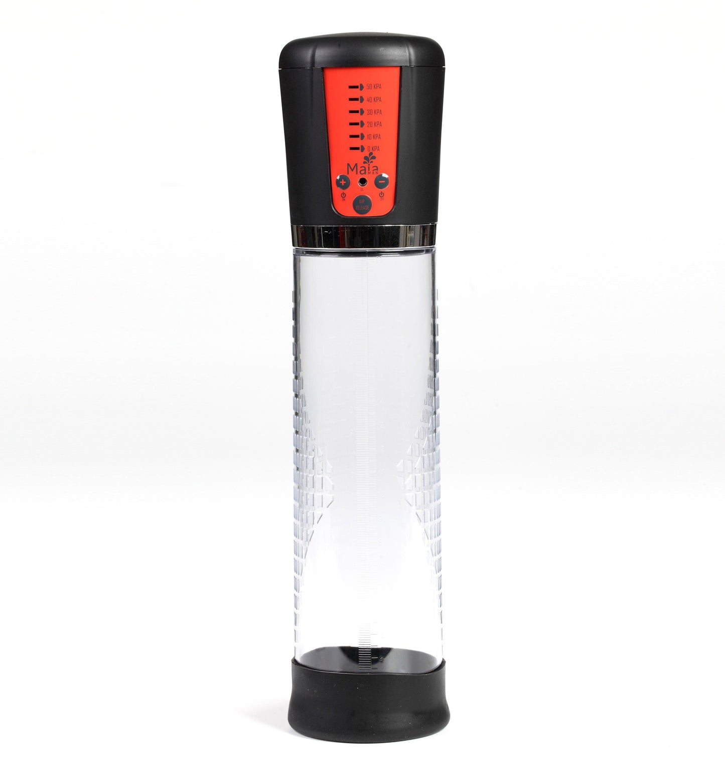 Jackson Rechargeable Penis Vacuum Pump - Orange - My Sex Toy Hub