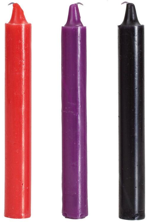 Japanese Drip Candles Set of 3 - Assorted Colors - My Sex Toy Hub