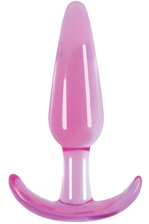 Jelly Rancher Smooth T-Plug - Pink - My Sex Toy Hub