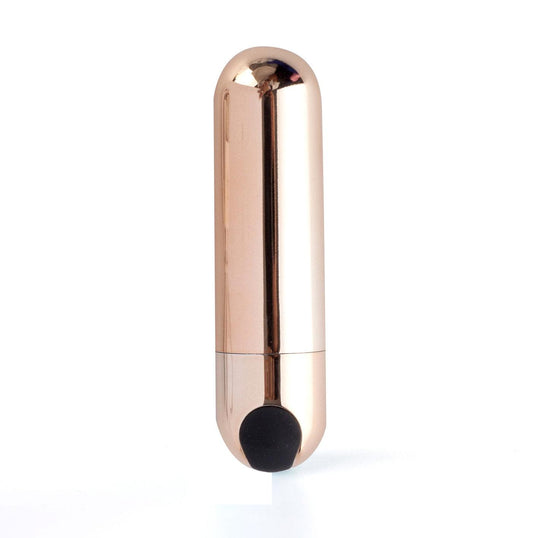 Jessi Gold Super Charged Mini Bullet - Rose Gold - My Sex Toy Hub
