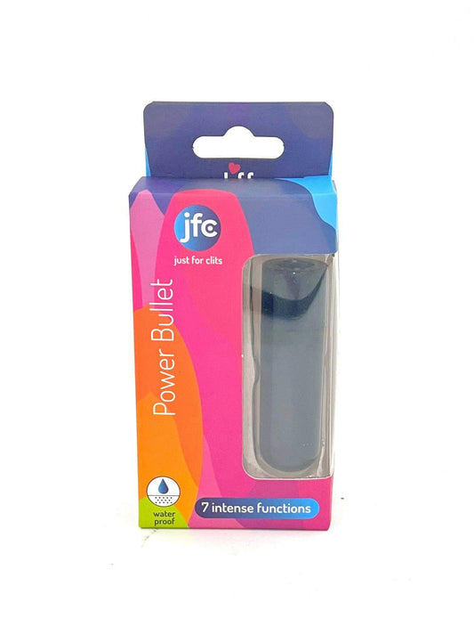 Jfc Rechargeable Power Bullet - Black - My Sex Toy Hub