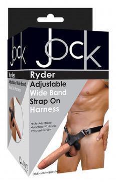 Jock Ryder Harness - Black - My Sex Toy Hub