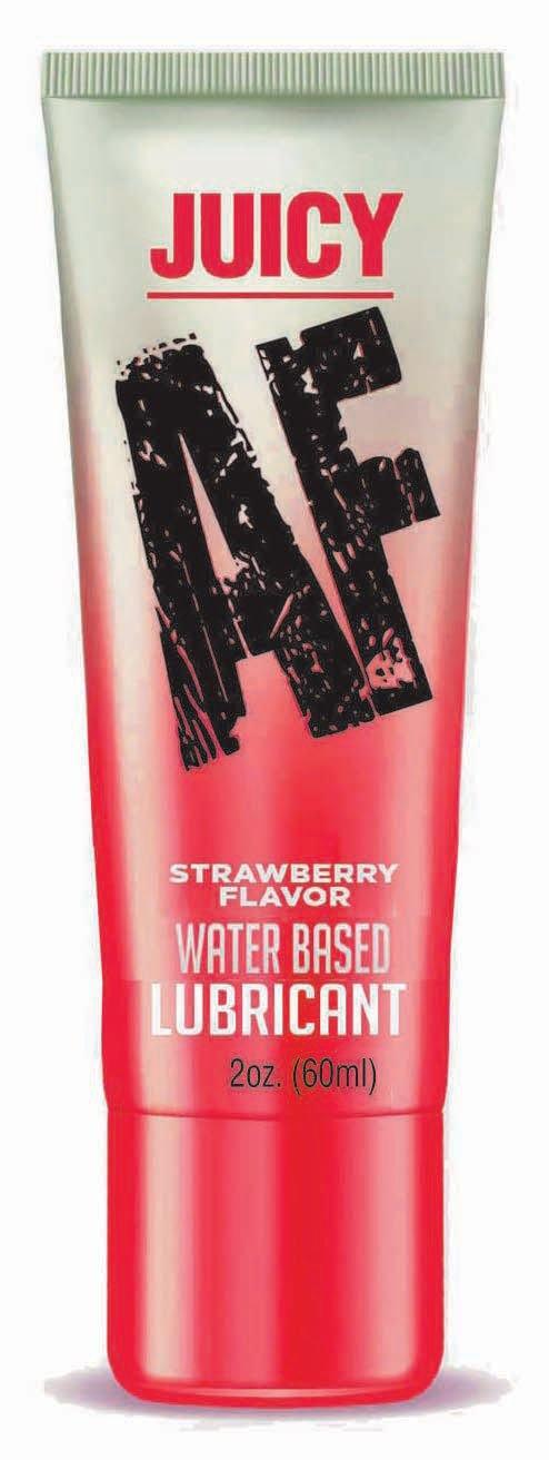 Juicy Af - Strawberry Water Based Lubricant - 2 Oz - My Sex Toy Hub