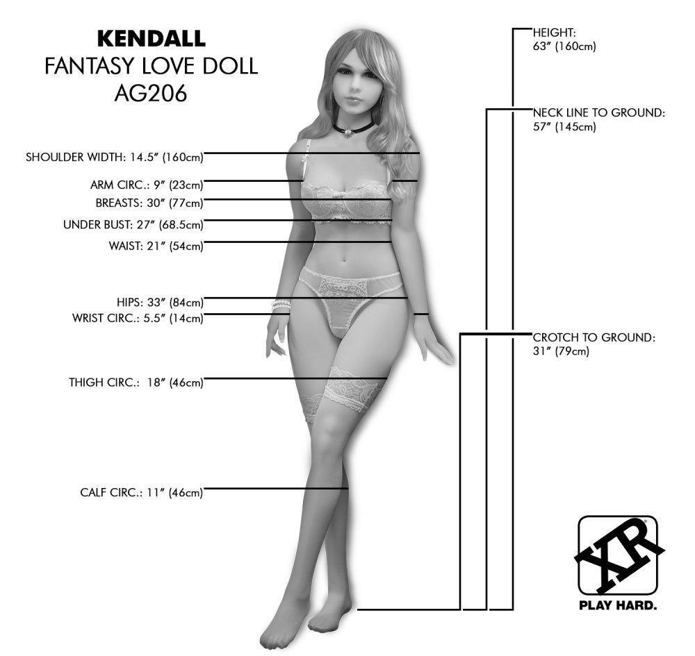 Kendall Fantasy Realistic Female Sex Doll - My Sex Toy Hub