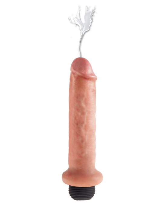 King Cock 7 Inch Squirting Cock - Flesh - My Sex Toy Hub
