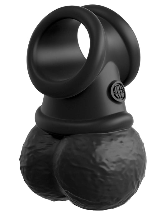 King Cock Elite - the Crown Jewels - Vibrating Vibrating Silicone Swinging Balls - My Sex Toy Hub