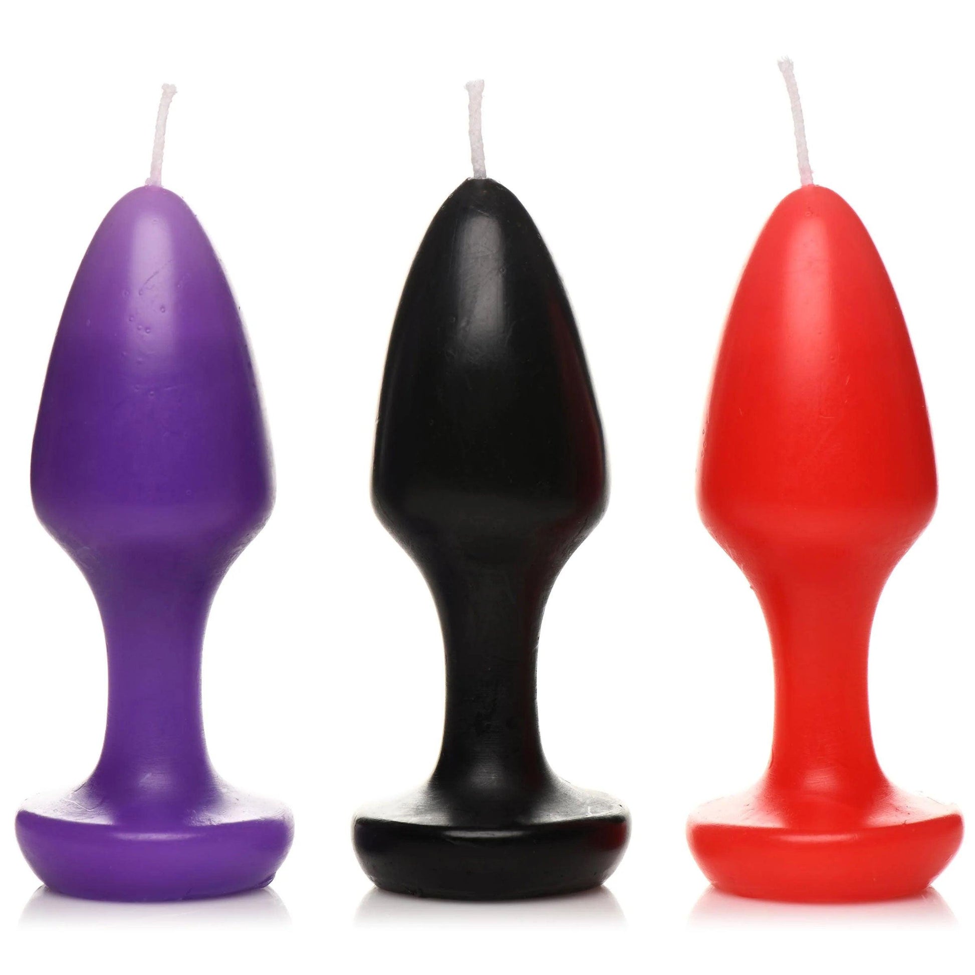 Kink Inferno Drip Candles - Black, Purple, Red - My Sex Toy Hub